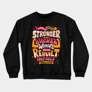 Broken Woman Crewneck Sweatshirt